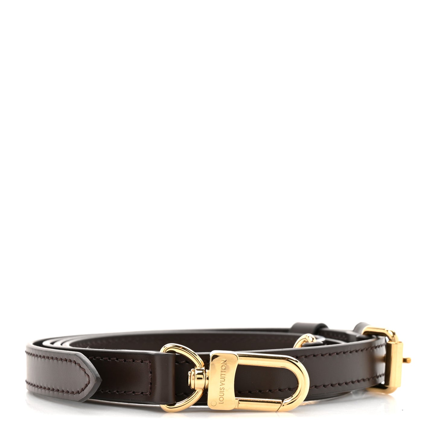 Calfskin 16mm Adjustable Shoulder Strap Ebene