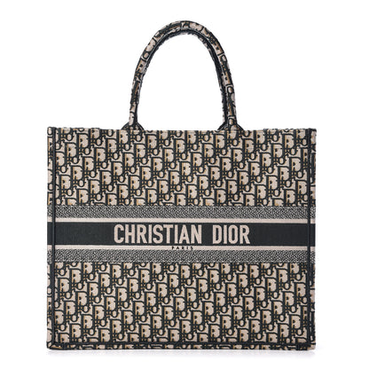 Christian Dior Oblique Large Book Tote Vert Multicolor 1 of 10