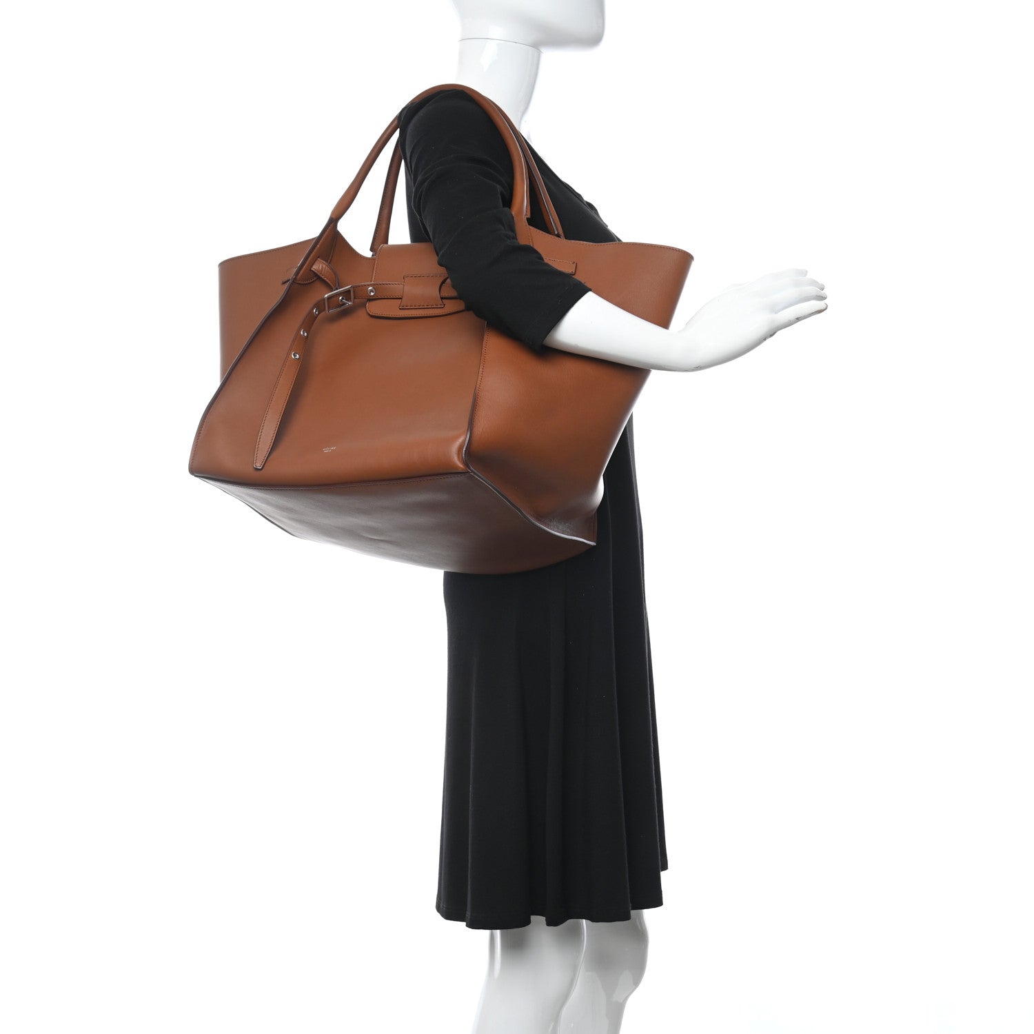 Celine Smooth Calfskin Medium Big Bag Tan 2 of 10