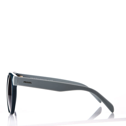 Prada Round Sunglasses SPR 11T Blue 3 of 7