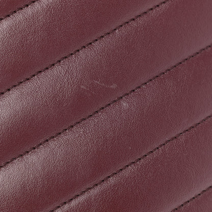 Saint Laurent Calfskin Y Quilted Monogram Medium Loulou Chain Satchel Palissandre 11 of 15