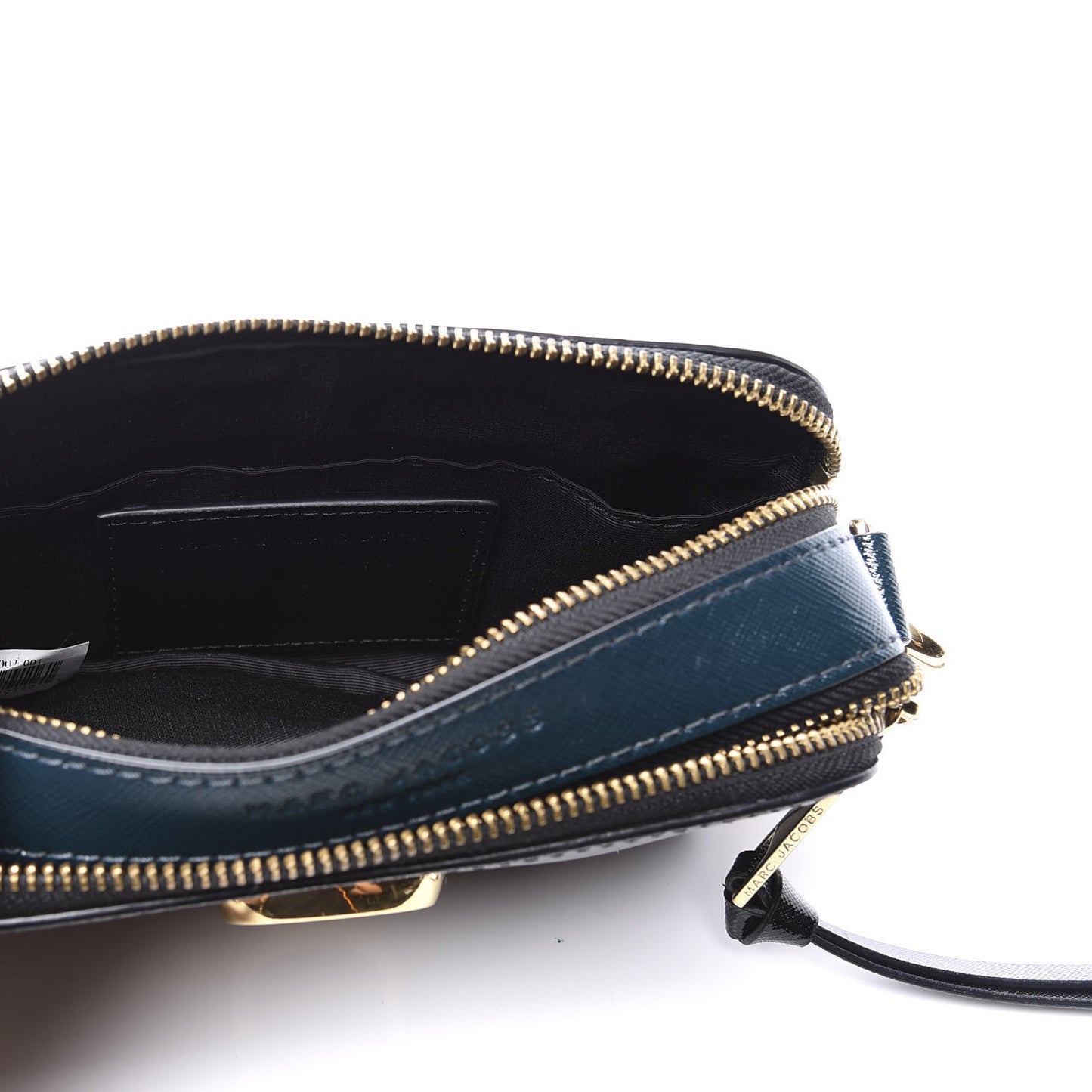 Saffiano Small Snapshot Camera Bag Black Multi