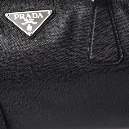 Prada Saffiano Duffle Travel Bag Black 10 of 18