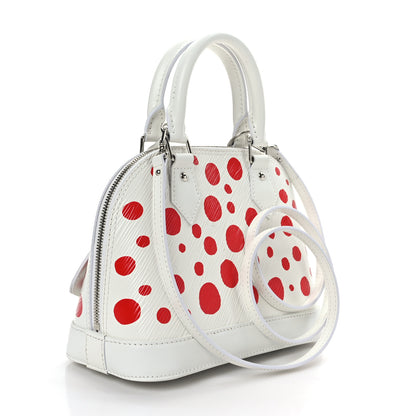 Louis Vuitton LV X YK Epi Alma BB White 3 of 8