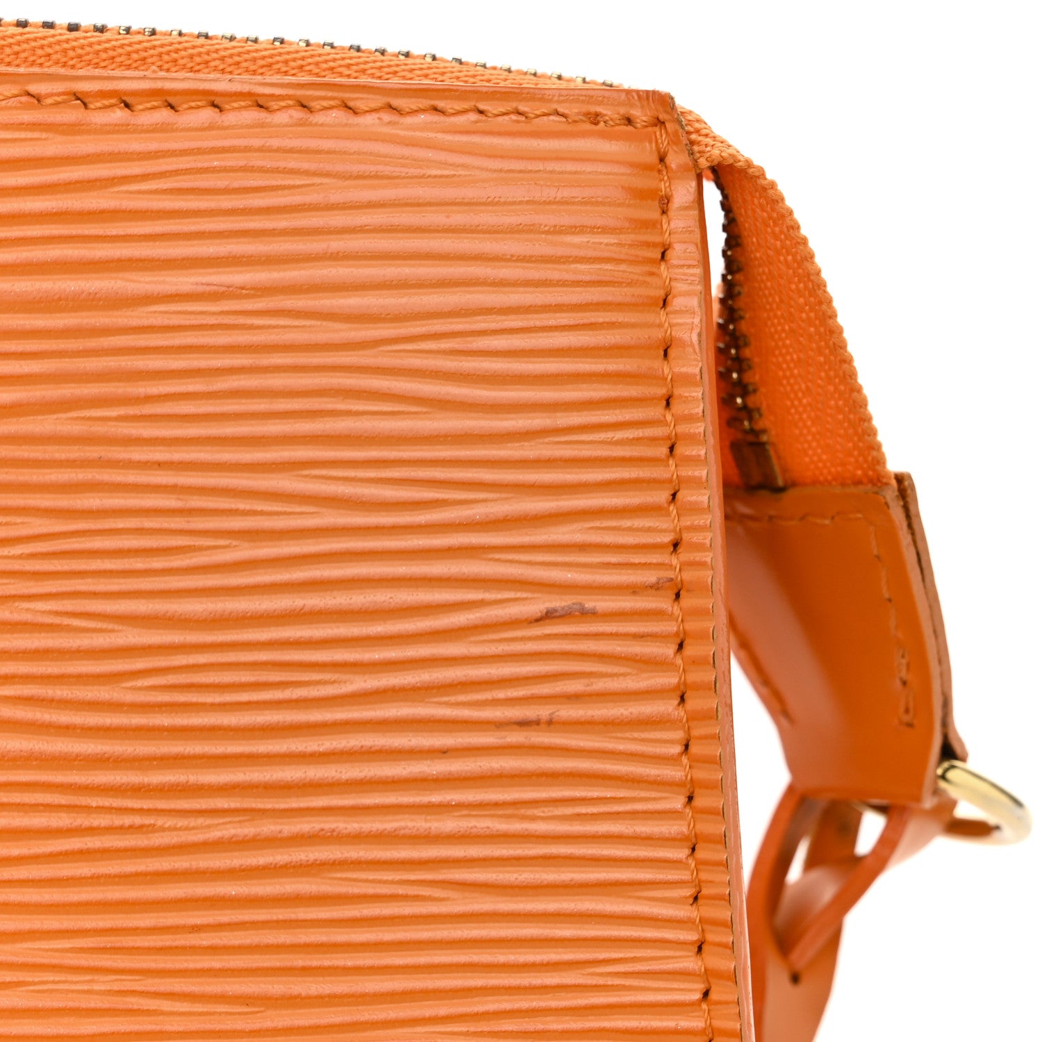 Louis Vuitton Epi Pochette Accessories 24 Mandarin 10 of 10