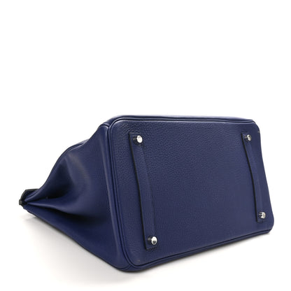 Hermes Togo Birkin 35 Bleu Encre 4 of 11