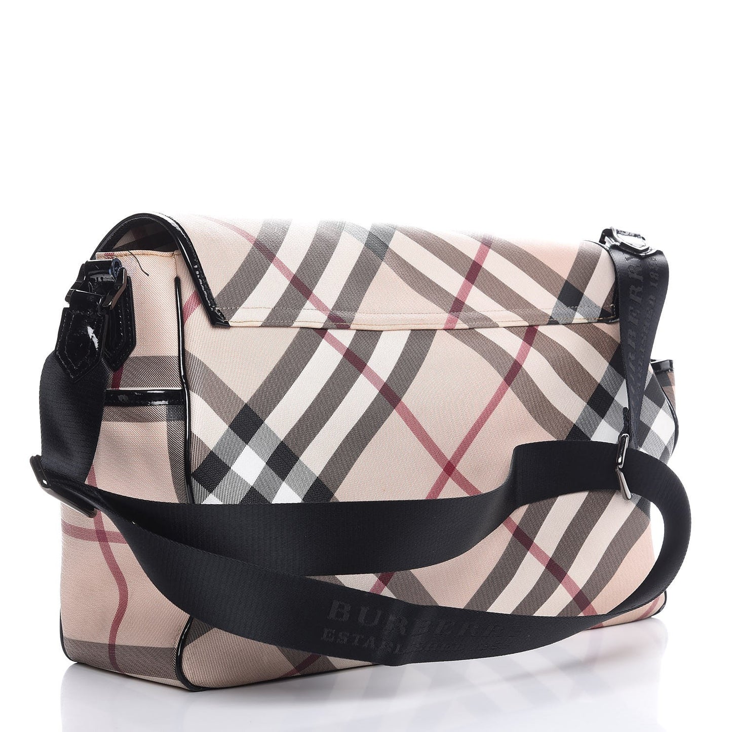 Nova Check Diaper Messenger Bag