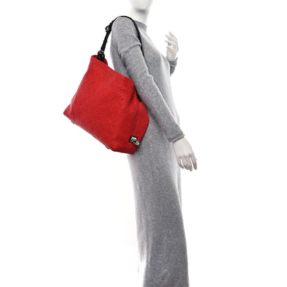Louis Vuitton Monogram Lambskin Antheia Hobo PM Corail 2 of 12