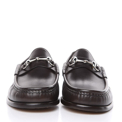 Gucci Calfskin Mens 1953 Horsebit Loafers 8.5 Marrone 2 of 10