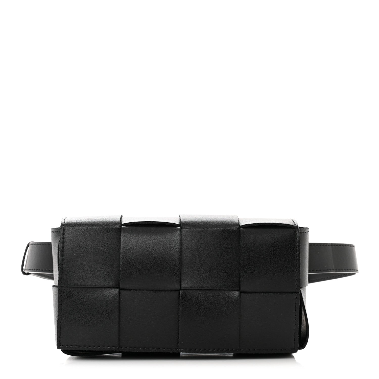 Bottega Veneta Nappa Maxi Intreccio The Belt Cassette Bag Black 1 of 10
