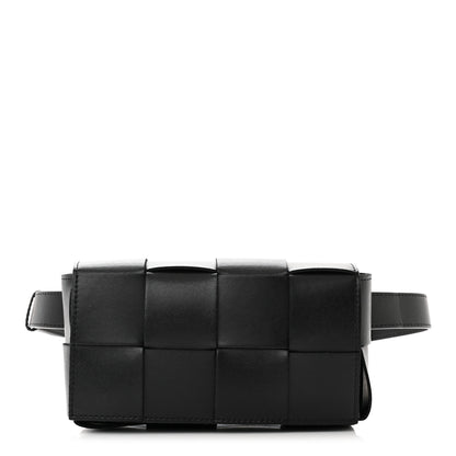 Bottega Veneta Nappa Maxi Intreccio The Belt Cassette Bag Black 1 of 10