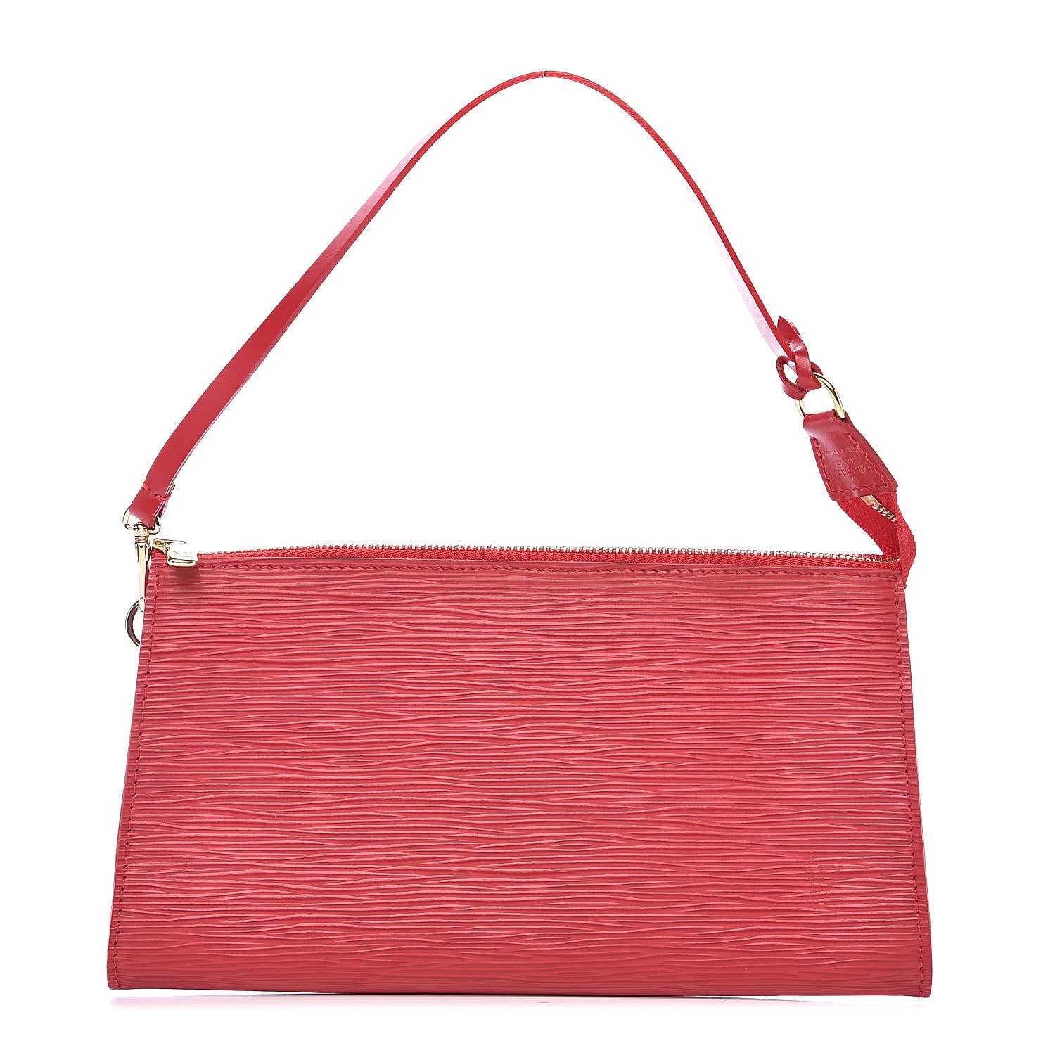 Louis Vuitton Epi Pochette Accessories 24 Castillan Red 1 of 9