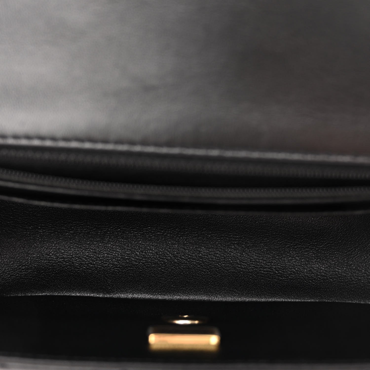 Chanel Lambskin Quilted Mini Rectangular Flap Black 4 of 10
