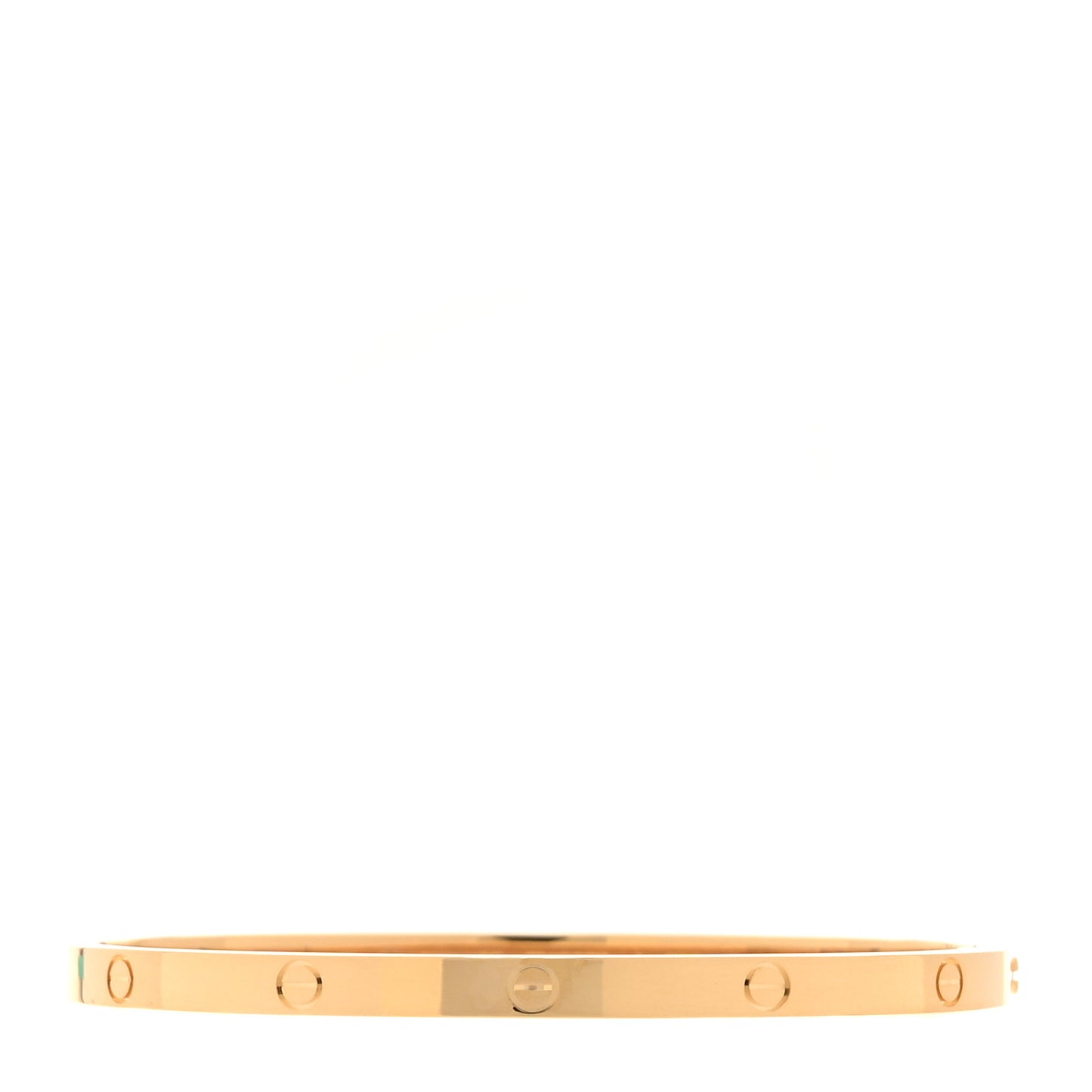18K Yellow Gold Small LOVE Bracelet 16