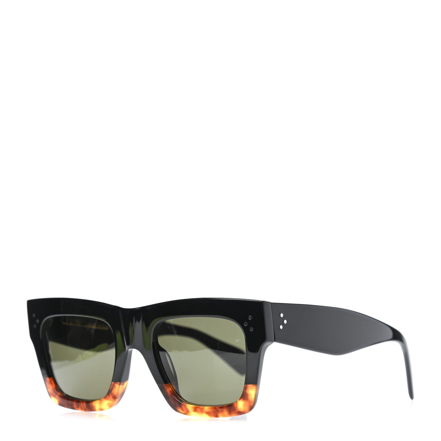 Celine Sunglasses CL 41054/S Black Havana 1 of 4
