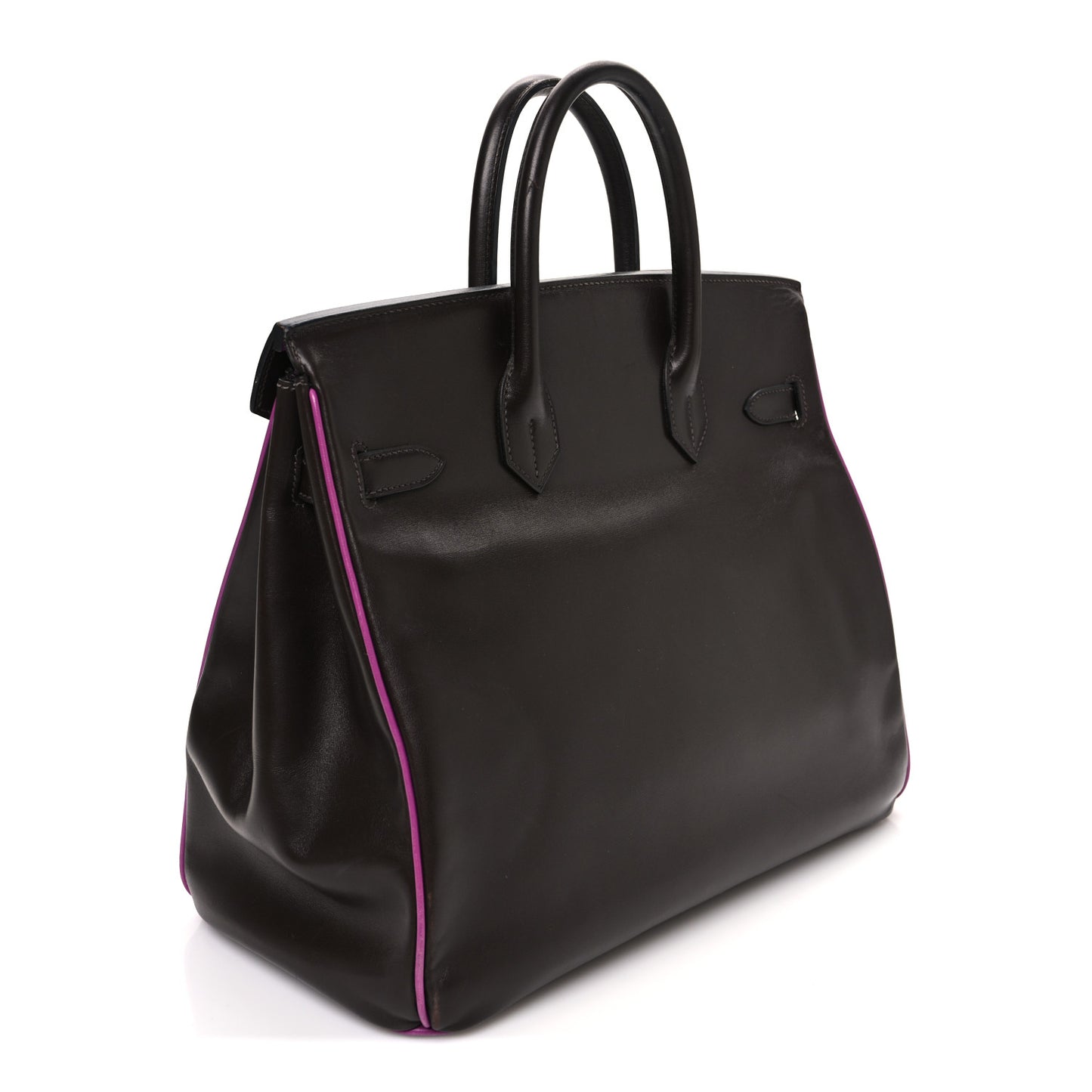 Box Bi-Color HAC Birkin 32 Ebene Cyclamen