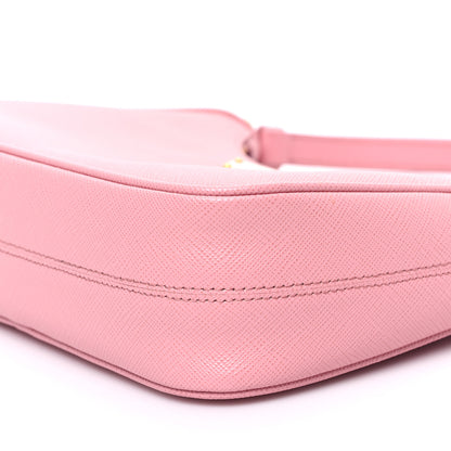 Prada Saffiano Lux Mini Re-Edition Shoulder Bag Petalo 10 of 10