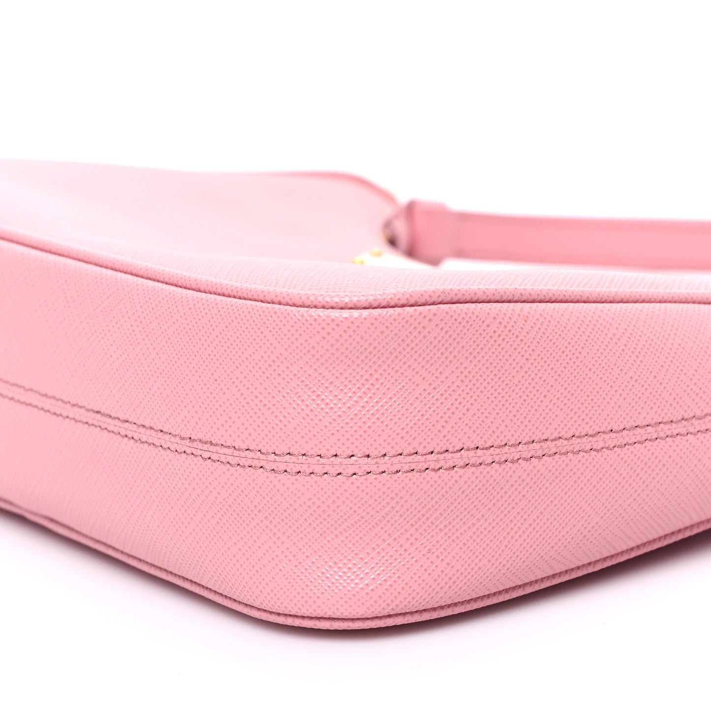 Saffiano Lux Mini Re-Edition Shoulder Bag Petalo