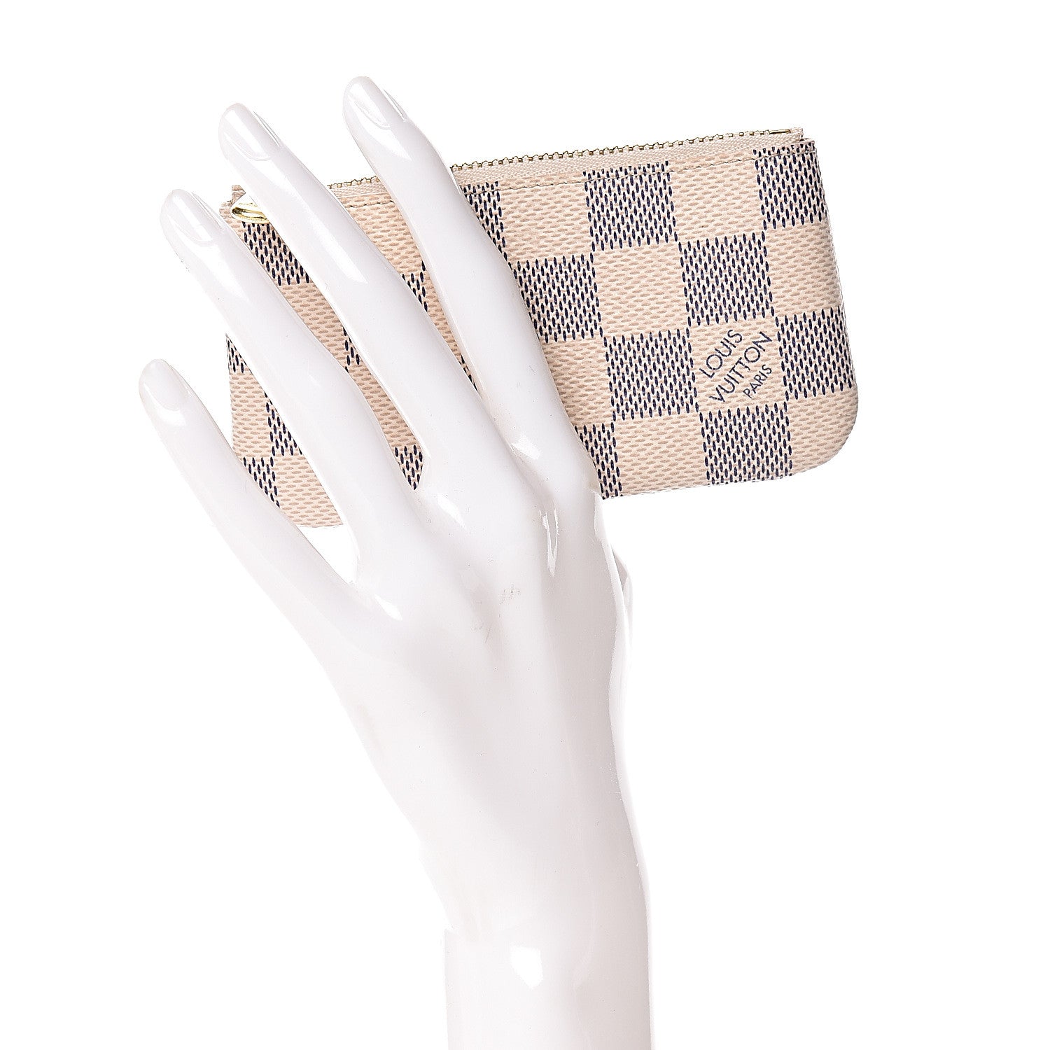 Louis Vuitton Damier Azur Key Pouch 2 of 8