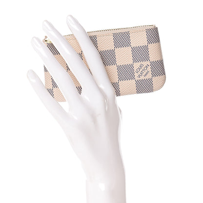 Louis Vuitton Damier Azur Key Pouch 2 of 8