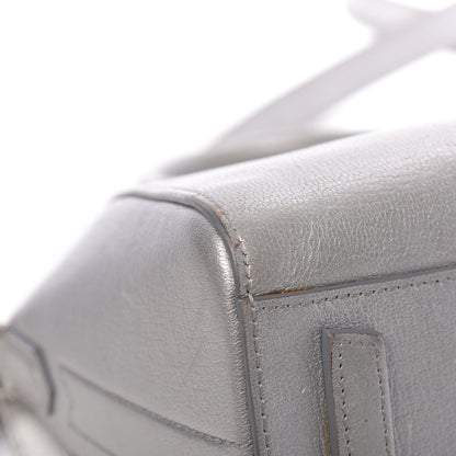 Givenchy Metallic Sugar Goatskin Mini Antigona Silver 16 of 27