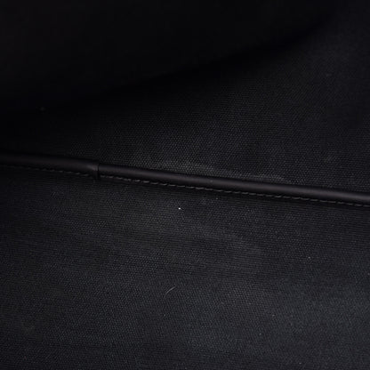 Christian Dior Coated Canvas Cannage Large Panarea Shopping Tote Black 8 of 17