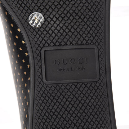 Gucci X SEGA Calfskin GUCCY Stars Mens Falacer Sneakers 9 Black 7 of 10