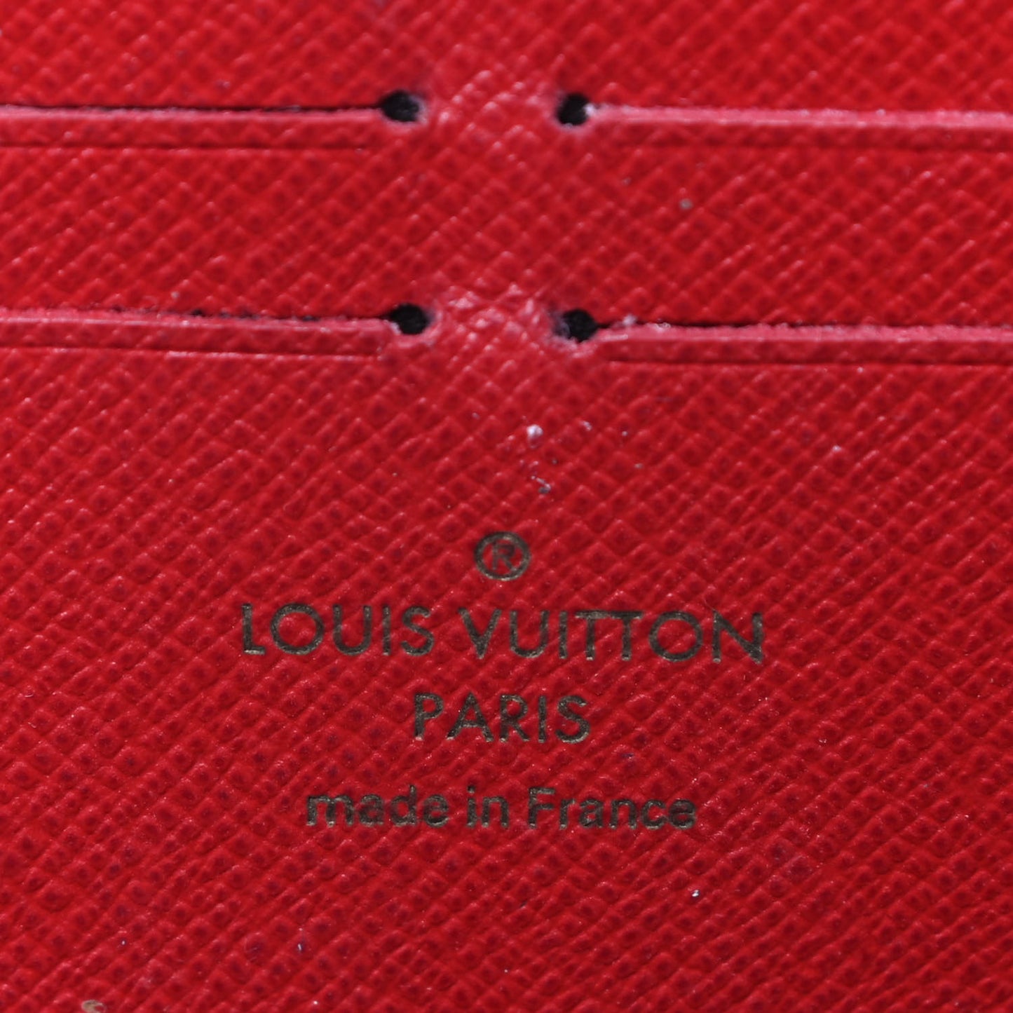 Monogram Retiro Zippy Wallet Cherry