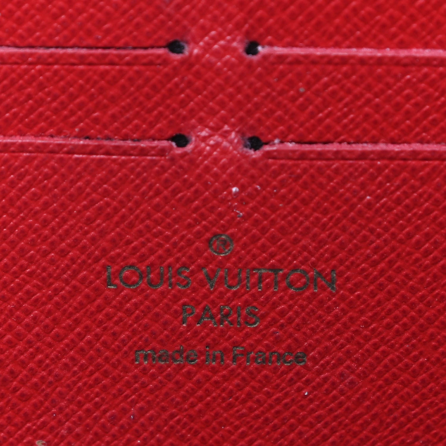 Louis Vuitton Monogram Retiro Zippy Wallet Cherry 6 of 7