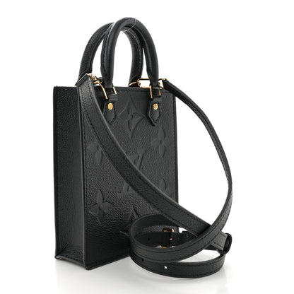 Louis Vuitton Empreinte Monogram Giant Petit Sac Plat Black 3 of 10
