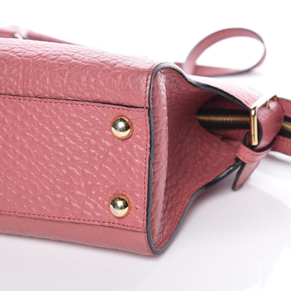 Burberry Signature Grain Small Clifton Bag Antique Rose 6 of 11