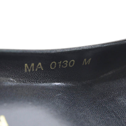 Louis Vuitton Leather Bow Heels 36 Black 8 of 8