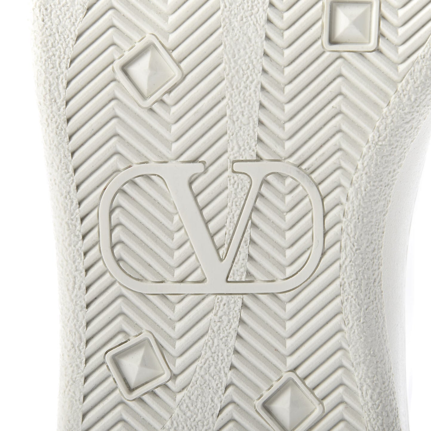 Calfskin Womens Backnet Sneakers 37 White Rosso Valentino