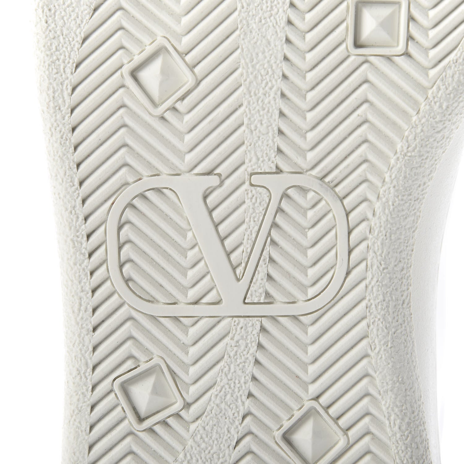 Valentino Garavani Calfskin Womens Backnet Sneakers 37 White Rosso Valentino 8 of 10