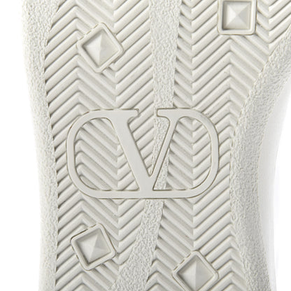 Valentino Garavani Calfskin Womens Backnet Sneakers 37 White Rosso Valentino 8 of 10