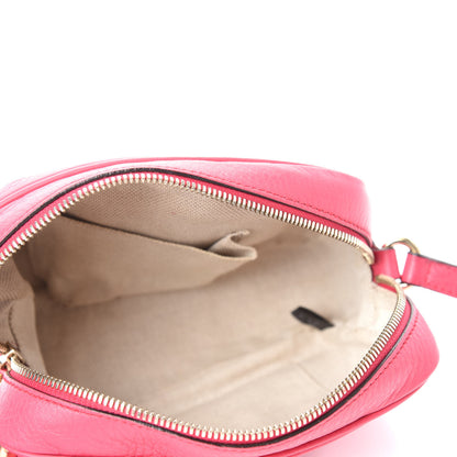 Gucci Pebbled Calfskin Small Soho Disco Bag Pink 5 of 10