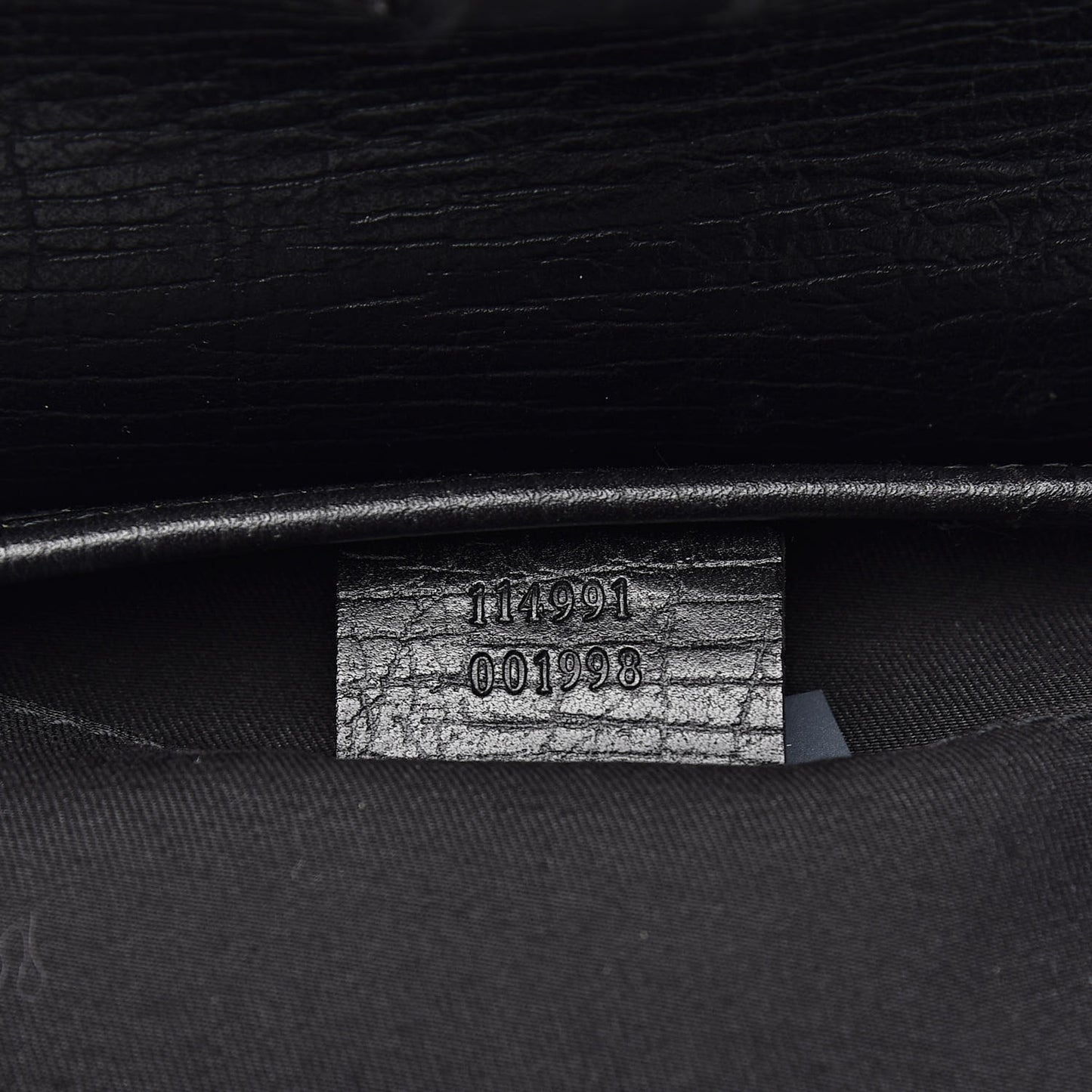 Monogram Small Bamboo Bullet Black
