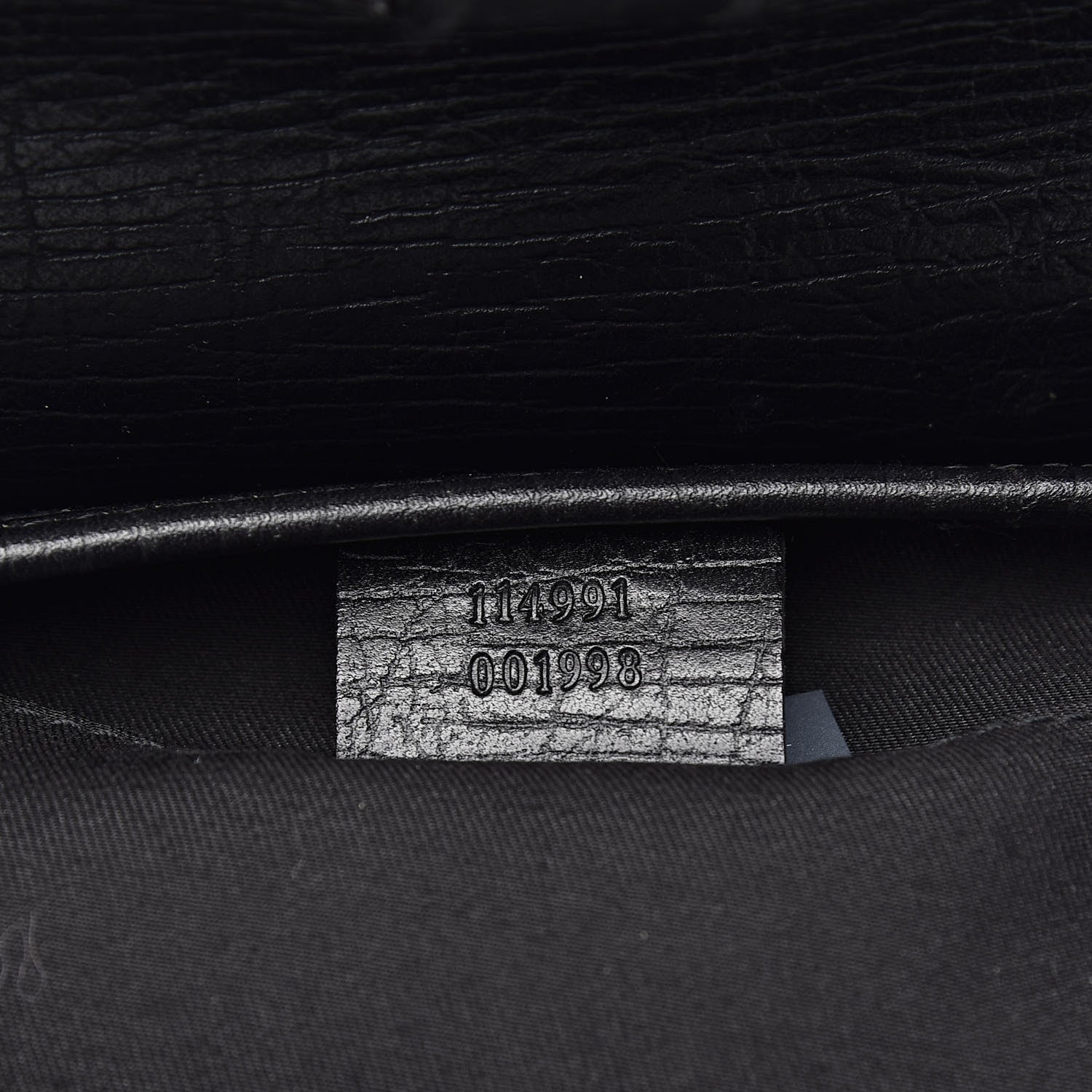 Gucci Monogram Small Bamboo Bullet Black 7 of 10