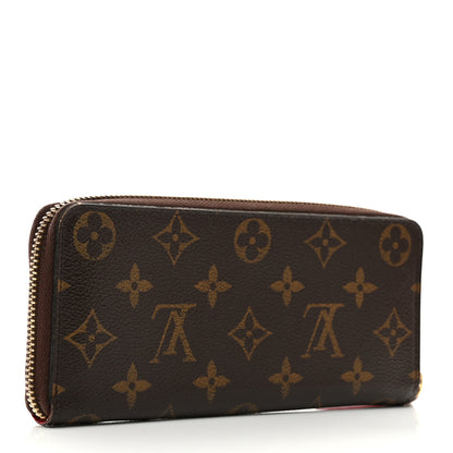 Louis Vuitton Monogram Clemence Wallet Grenade 3 of 9