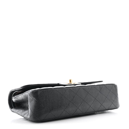 Chanel Caviar Quilted Medium Double Flap Black 4 of 11