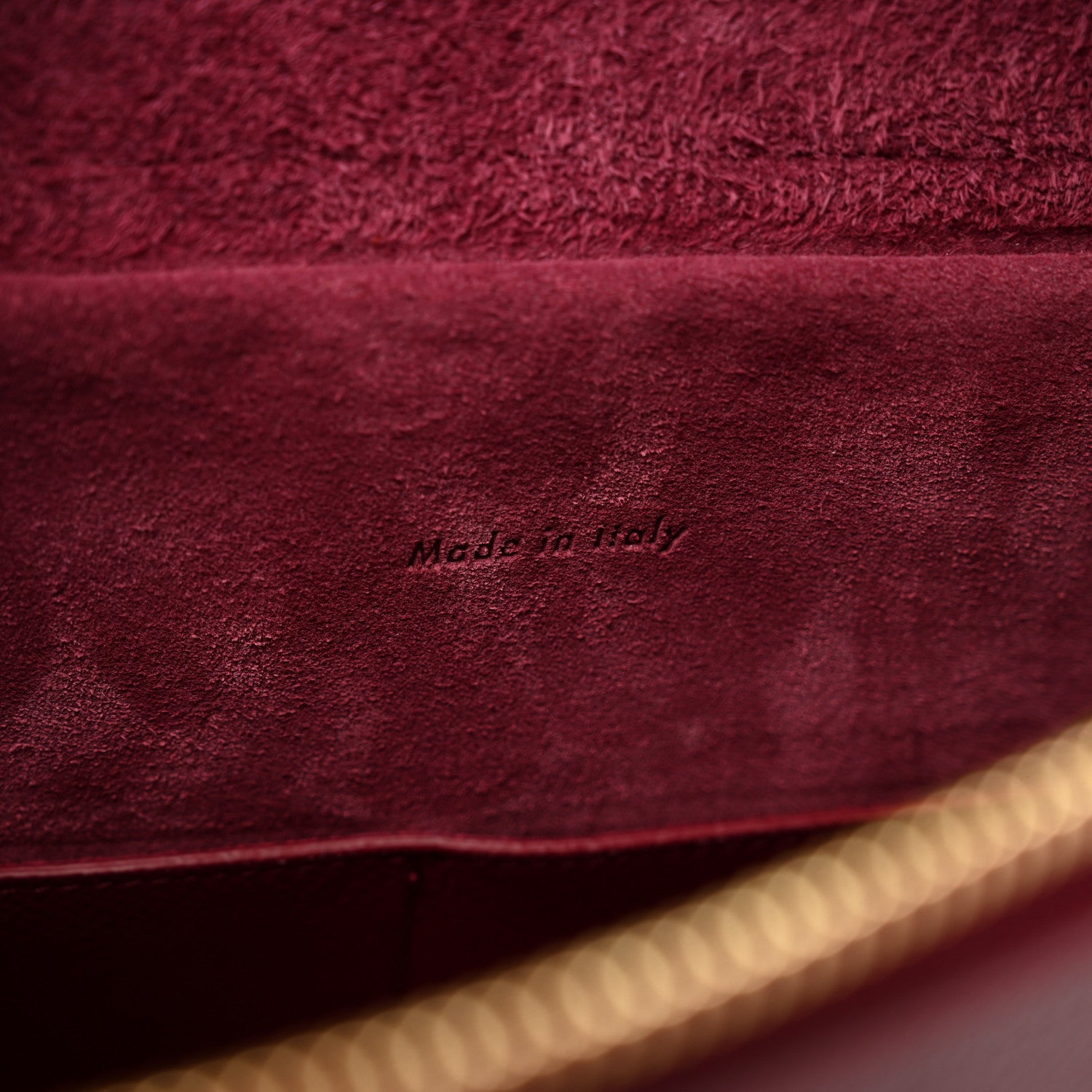 Celine Grained Calfskin Mini Belt Bag Plum 7 of 11