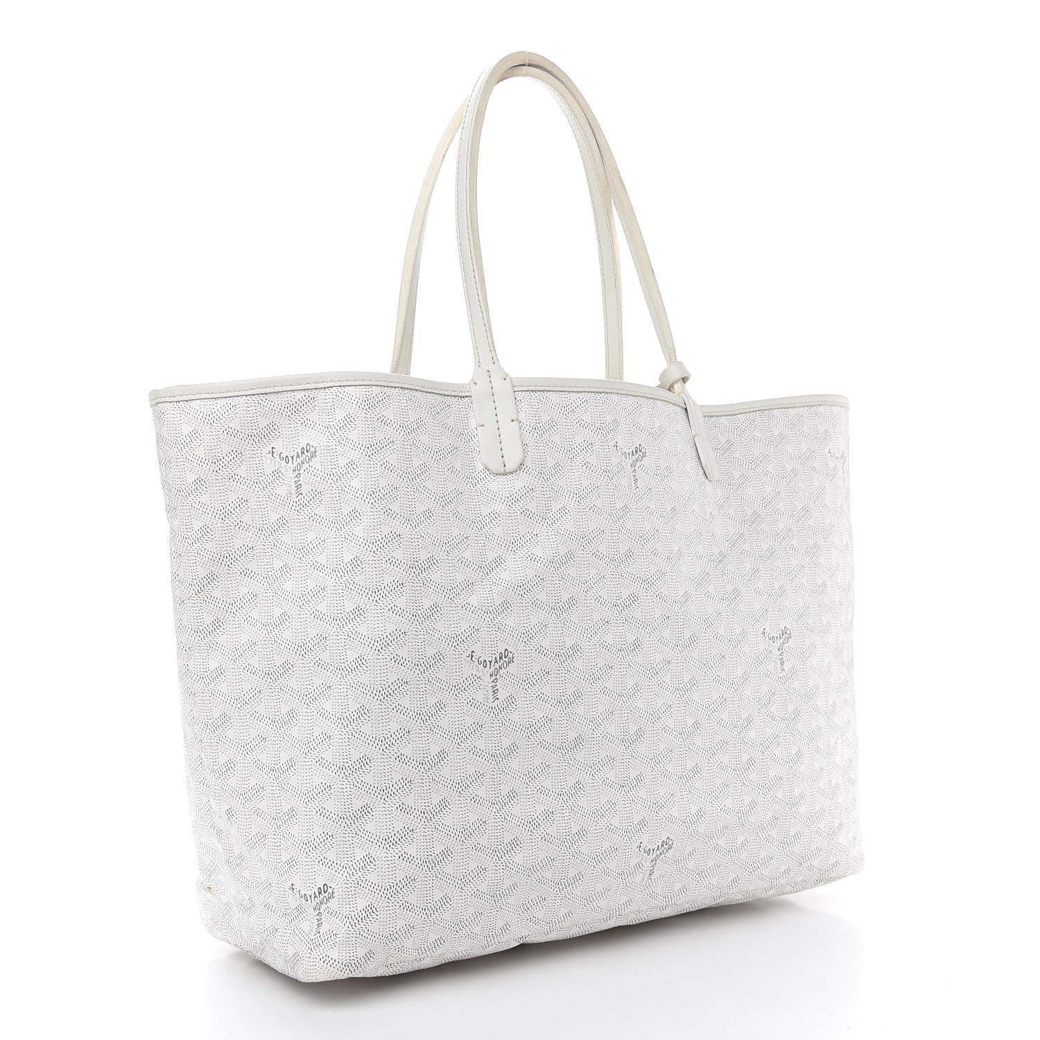 Goyard Goyardine Saint Louis PM White 3 of 10