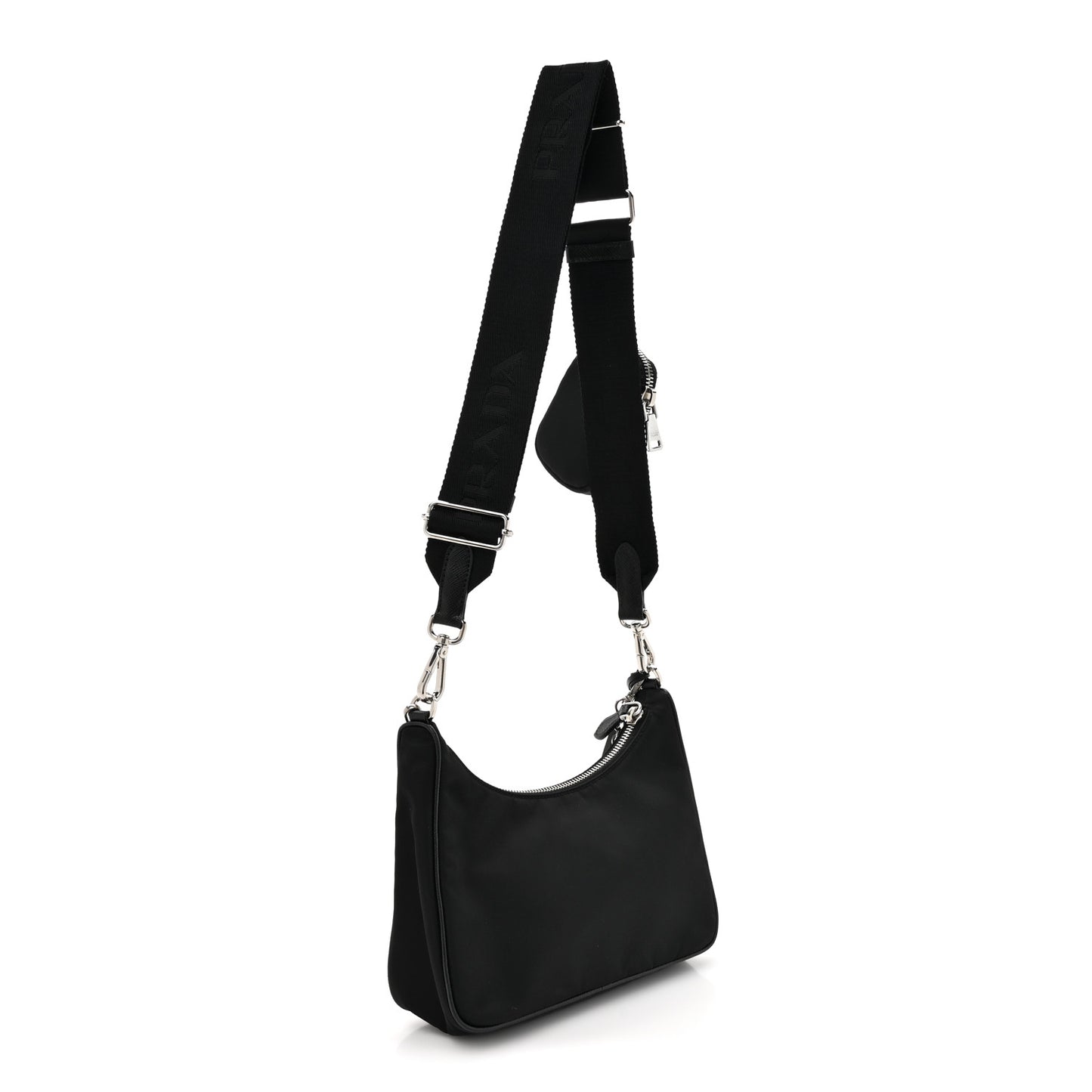 Nylon Re-Edition 2005 Shoulder Bag Black