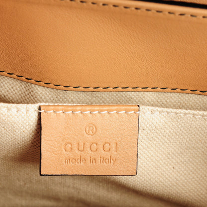 Gucci Guccissima Small Emily Chain Shoulder Bag Camelia 6 of 7