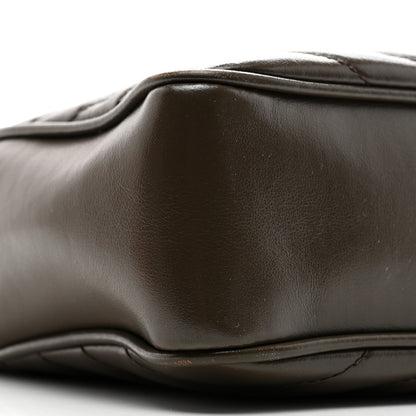 Saint Laurent Calfskin Matelasse Monogram Lou Camera Bag Military Olive 9 of 15