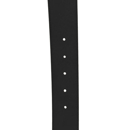 Gucci Textured Dollar Calfskin Double G 40mm Belt 110 44 Black 5 of 5