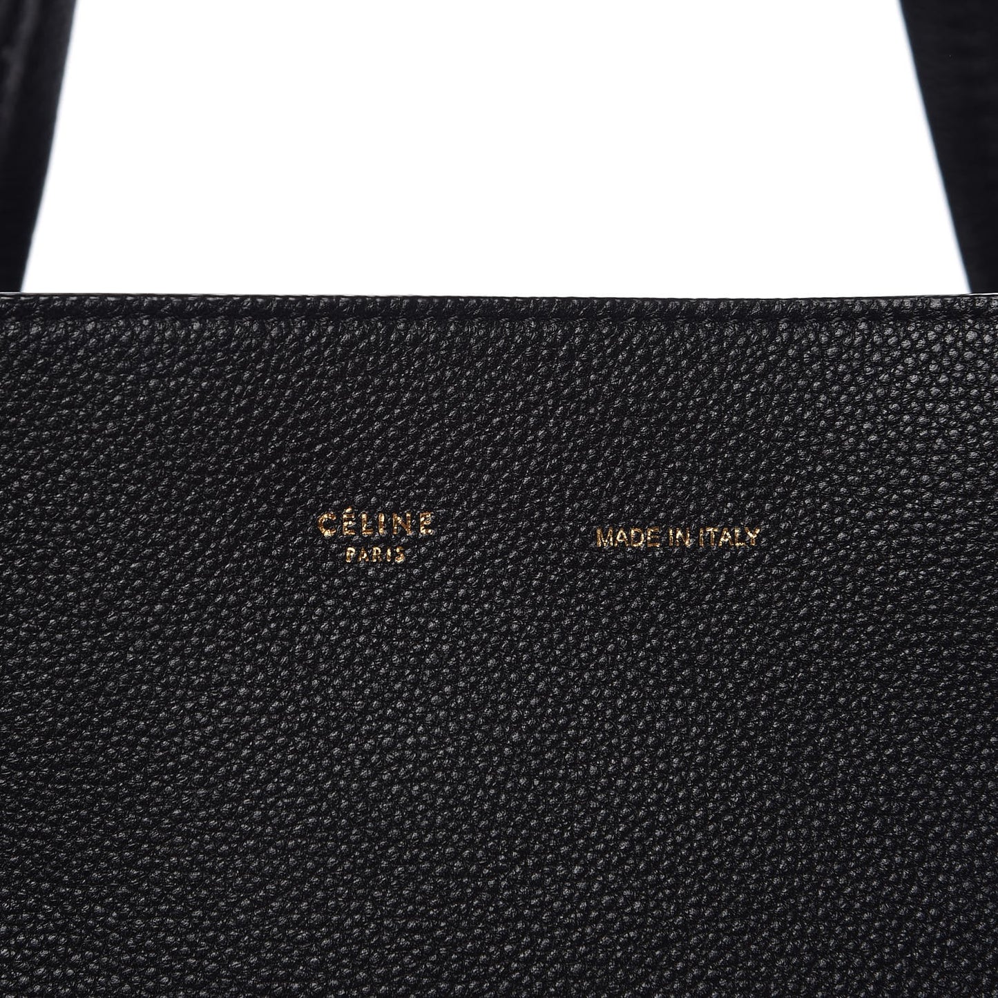Soft Grained Calfskin Medium Belt Cabas Phantom Black
