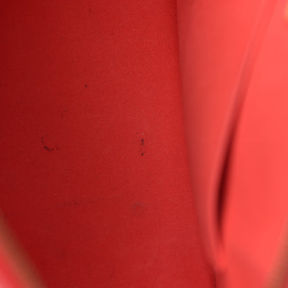 Louis Vuitton Vernis Alma GM Rouge Grenadine 10 of 17