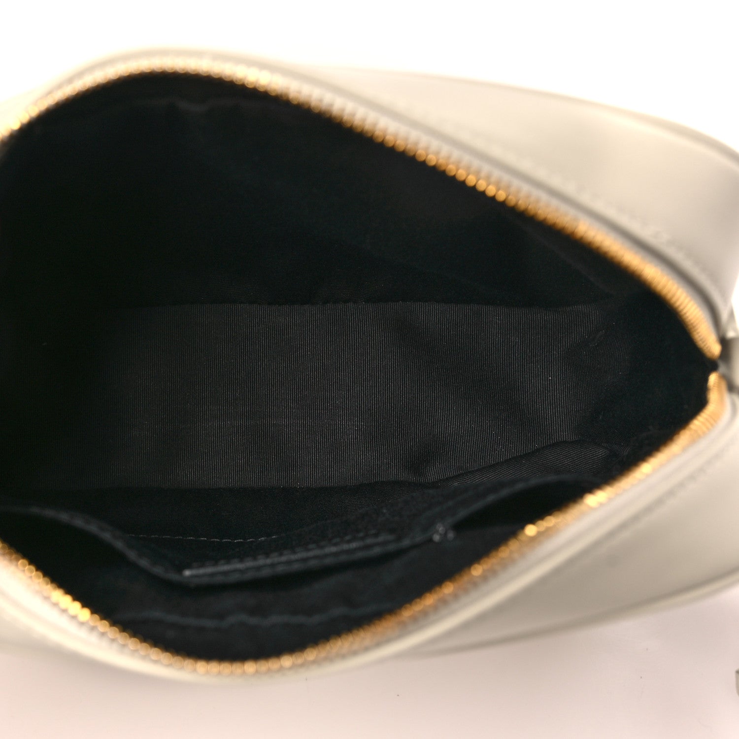 Saint Laurent Calfskin Matelasse Monogram Lou Camera Bag Crema Soft 5 of 9