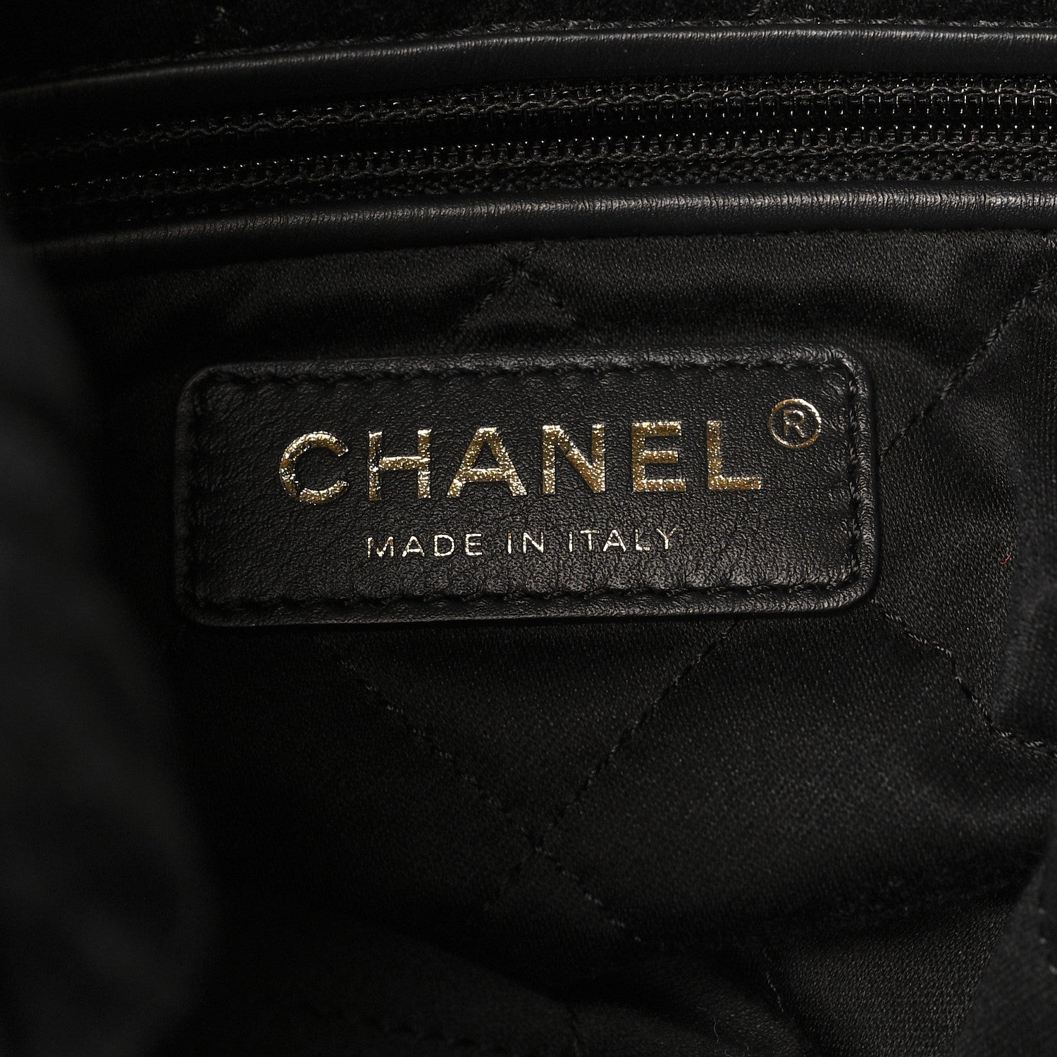 Chanel Velvet Sequin Quilted Chanel 22 Black 6 of 10